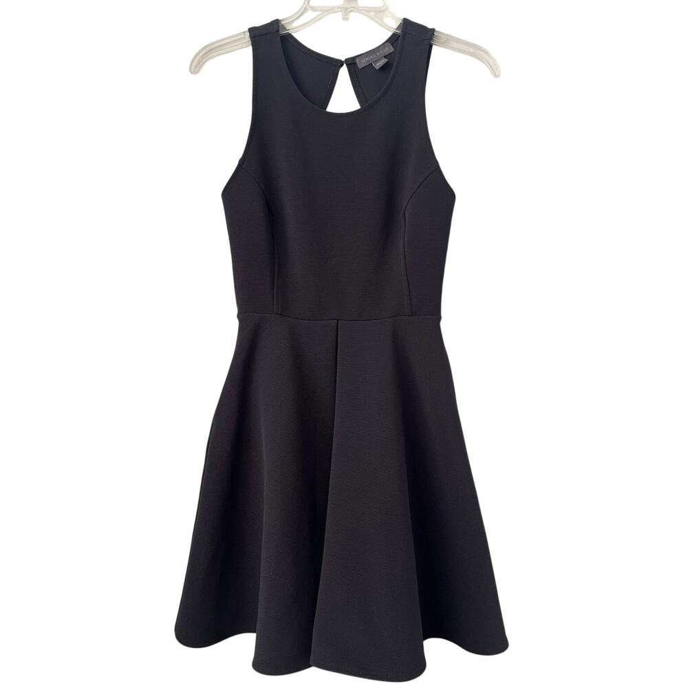 Kendall & Kylie Pacsun Skater Dress Womens Size S Black Pockets Coquette Sexy